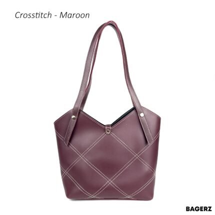 Crosstitch - Maroon