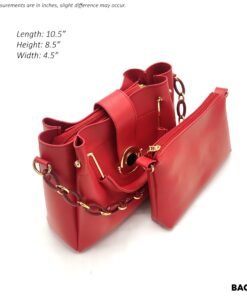 Alternative view of Flap Nude - Red