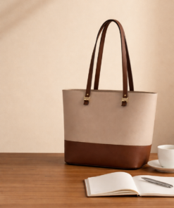 BELLA 1PC- BEIGE & BROWN