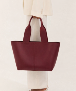 Mode Tote - Maroon
