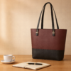 BELLA 1PC- MAROON & BLACK