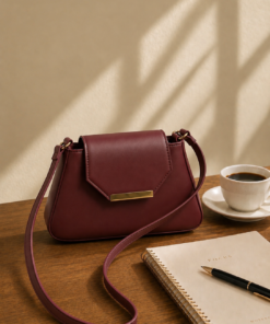 Daily Grace - Crossbody - Maroon