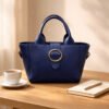 Round Lock Bag - Blue
