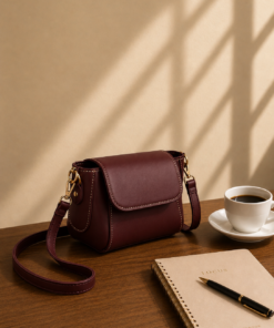 Metro Chic - Crossbody - Maroon