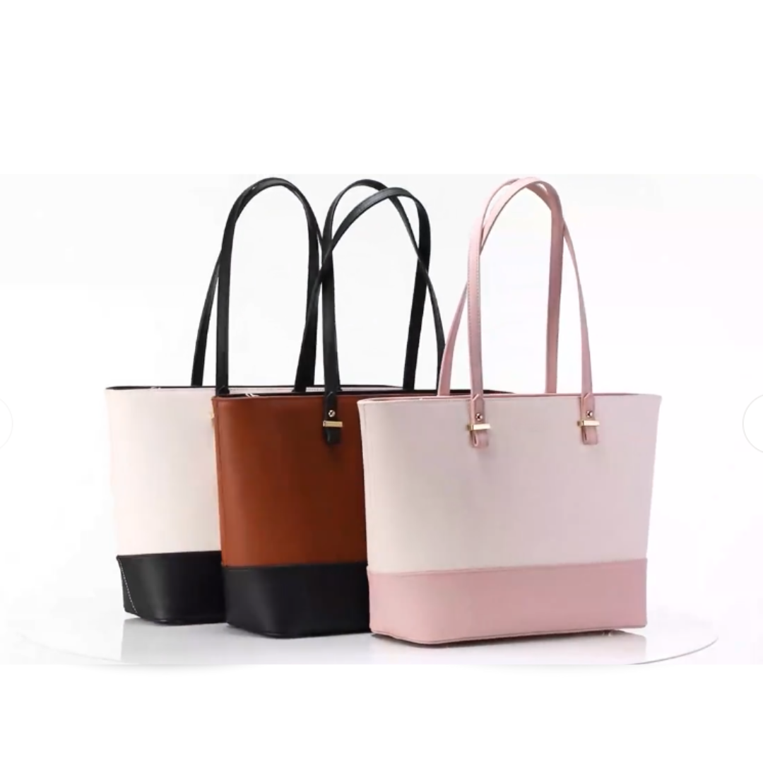 BELLA 3PC - PINK & BEIGE - Image 2
